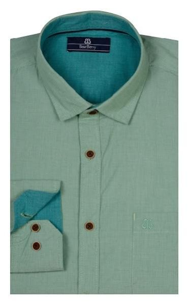 Mens Casual Cotton Shirt (0135-BBST-1_1)