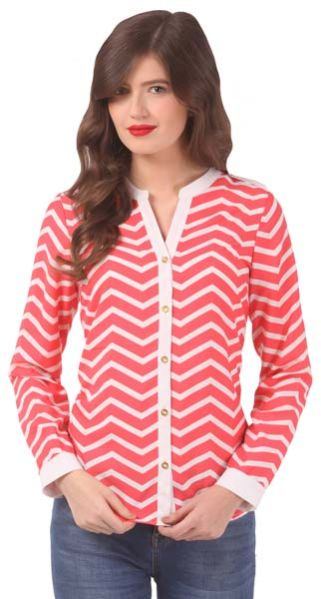 Ladies Striped Shirt