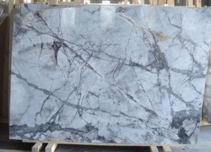 Ice Blue Burg Marble Slab