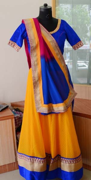 Mustard Lehenga Choli