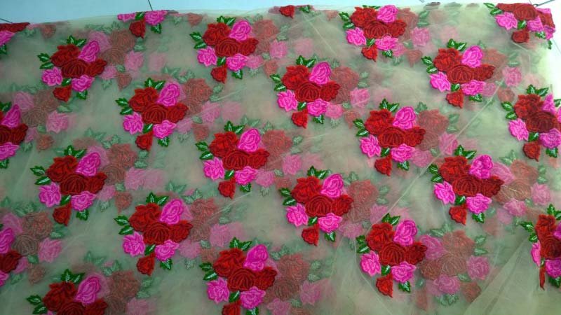 Multi Colour Emobroidered