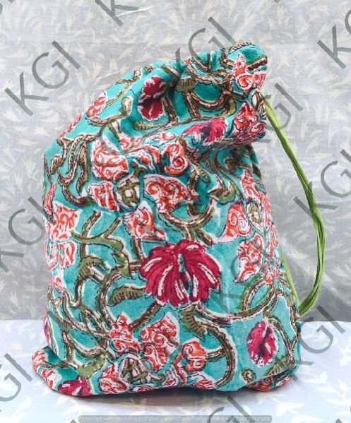Hand Block Printed Bag 02