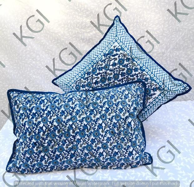 Hand Block Printed Cushion Cover 03