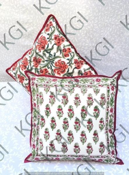 Hand Block Printed Cushion Cover 04