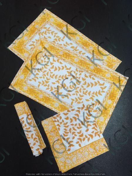 Hand Block Printed Table Mat 02