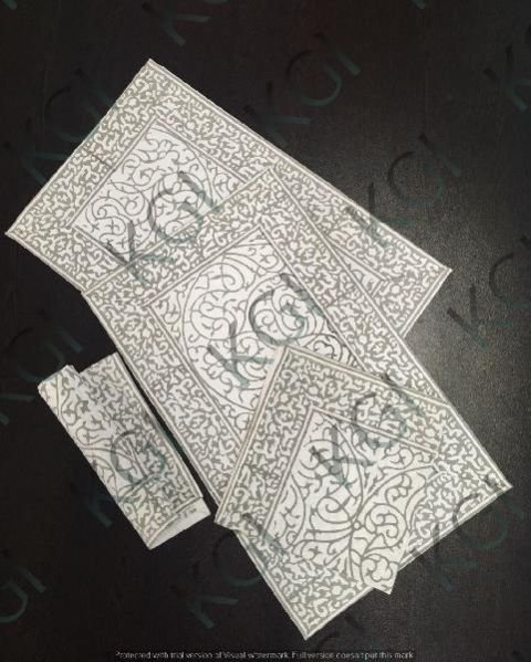 Hand Block Printed Table Mat 05