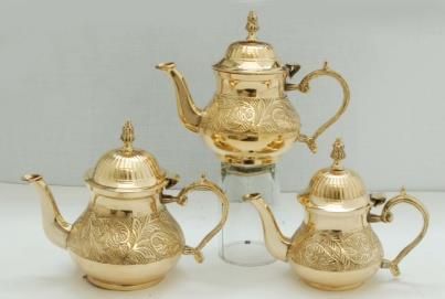 Brass English Teapots