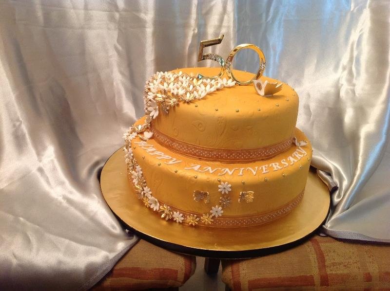 Golden Jubilee Cake 10