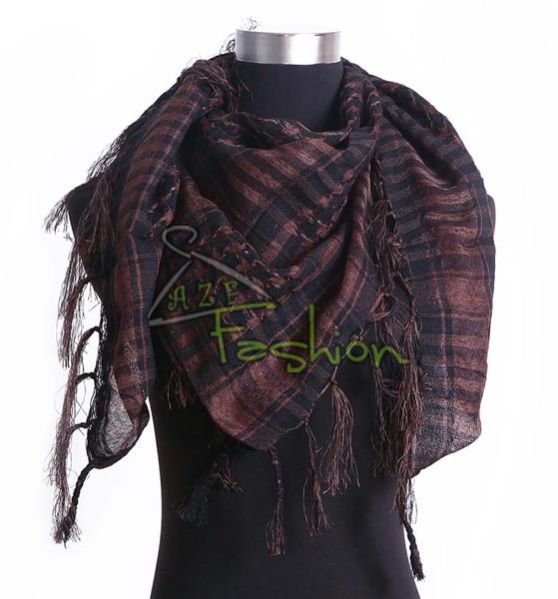 Mens Brown Scarves