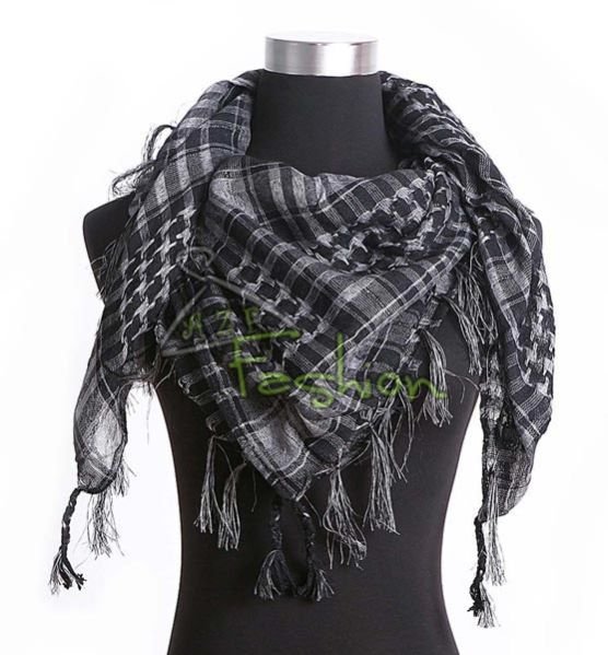 Mens Grey Scarves