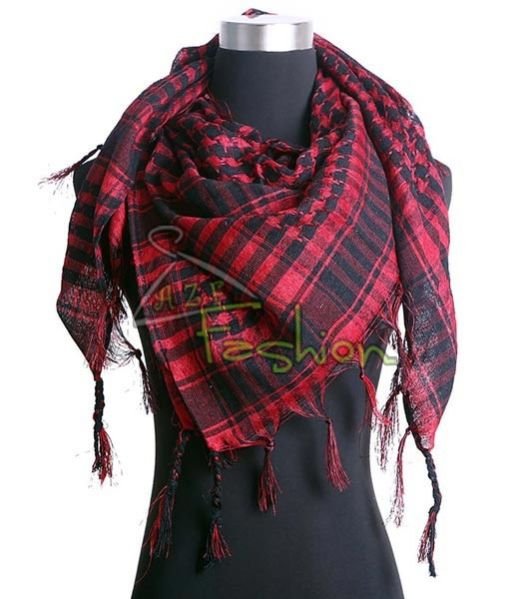 Mens Red Arafat Scarves