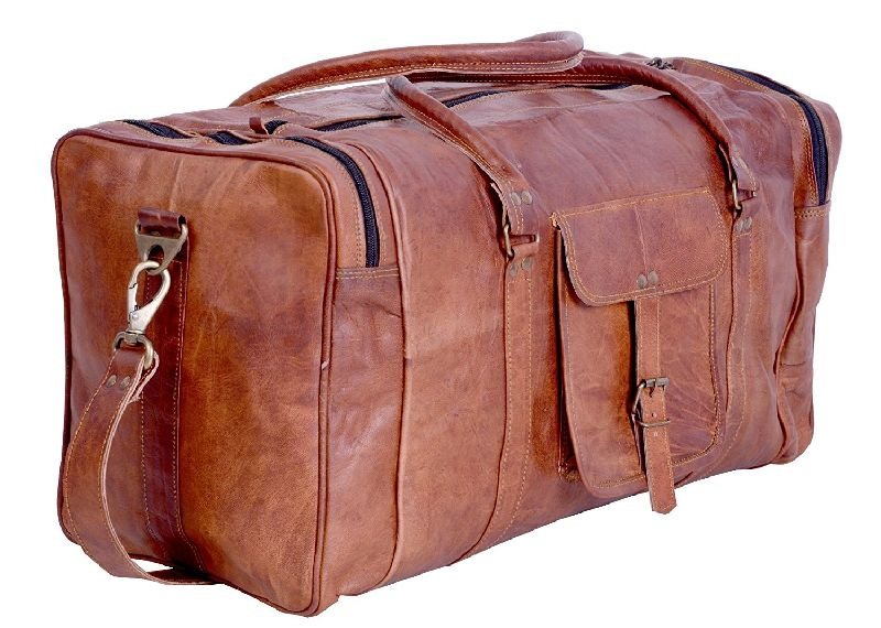 Leather Duffel Bag 01