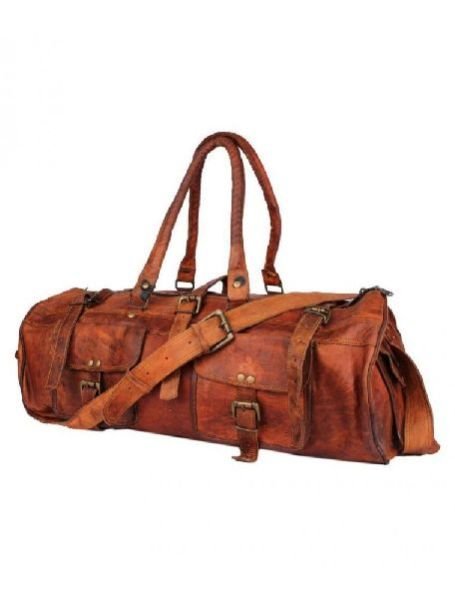 Leather Duffel Bag 02