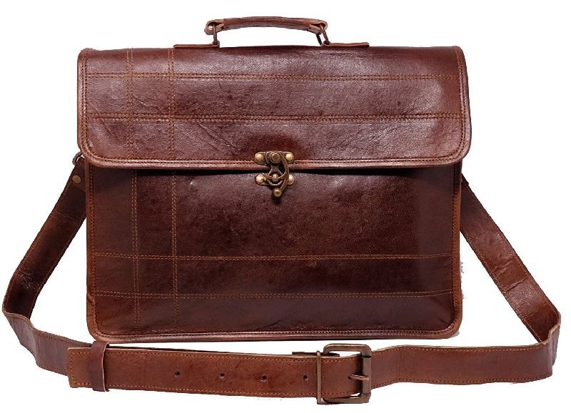 Leather Messenger Bag 03