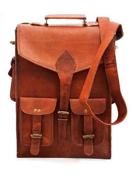 Leather Satchel Bag 01