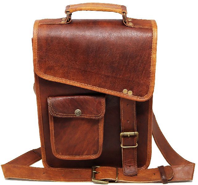 Leather Satchel Bag 02