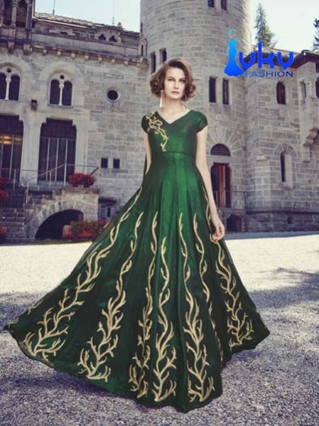 Ladies Bollywood Suit (VKV-1890)