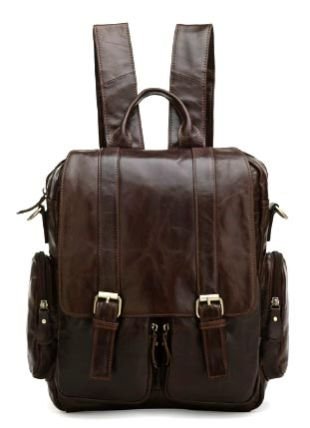 Leather Backpack Bag 06