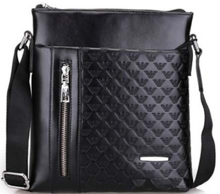 Leather Mens Messenger Bag 02