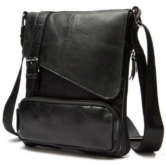 Leather Mens Messenger Bag 05