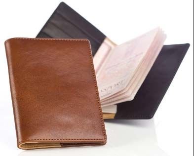 Leather Passport Holder 06