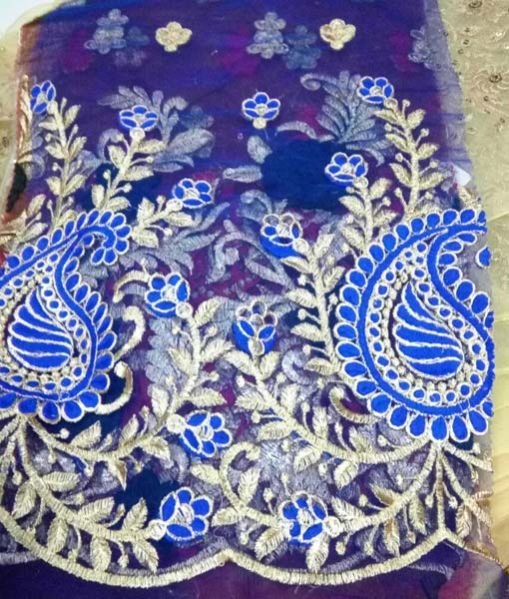 Embroidered Net Fabric (1001)