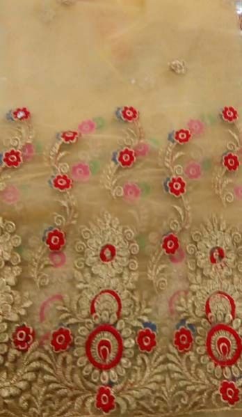 Embroidered Net Fabric (1008)