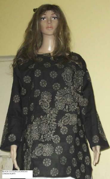 Lucknowi Chikan Cotton Kurtis 02