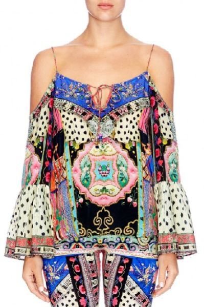 Bell Sleeves Ladies Top