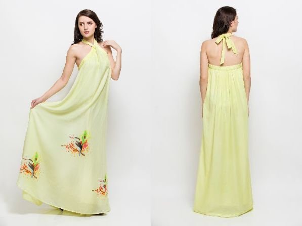 Floral Print Maxi Dress