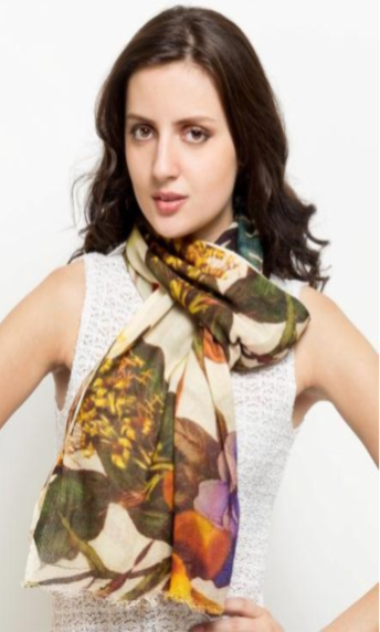 Floral Print Scarve