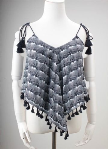Ladies Fringe Top