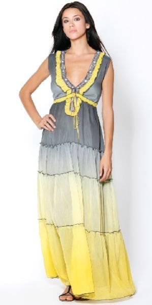 Ladies Sleeveless Long Maxi Dress