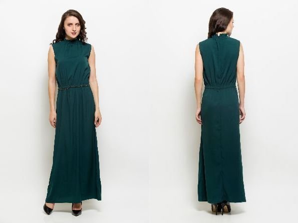 Ladies Straight Maxi Dress