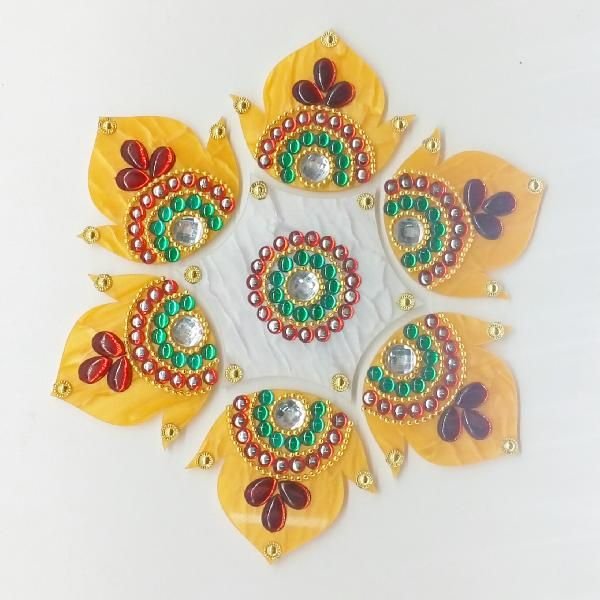 Acrylic Rangoli 03