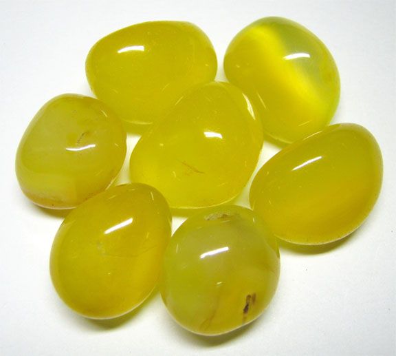 Lemon Onyx Pebble Stones
