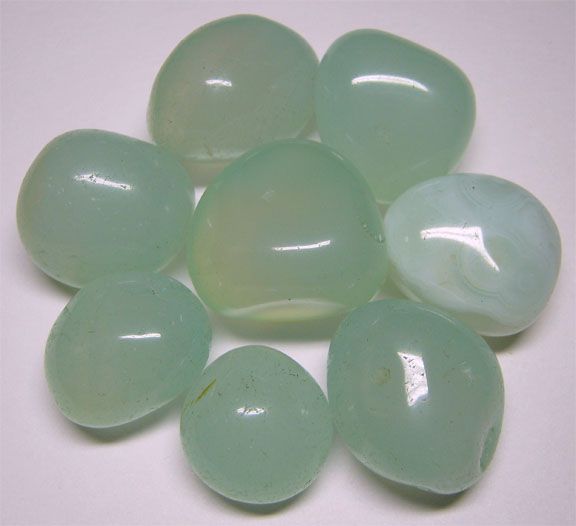 Light Blue Onyx Pebble Stones