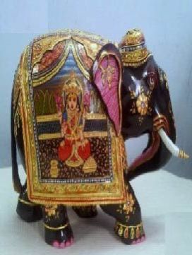 Elephant God Painted Elephant