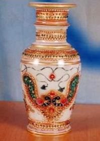 Hand Painted Flower Vase