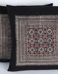 Ajrak Print Cushion Covers