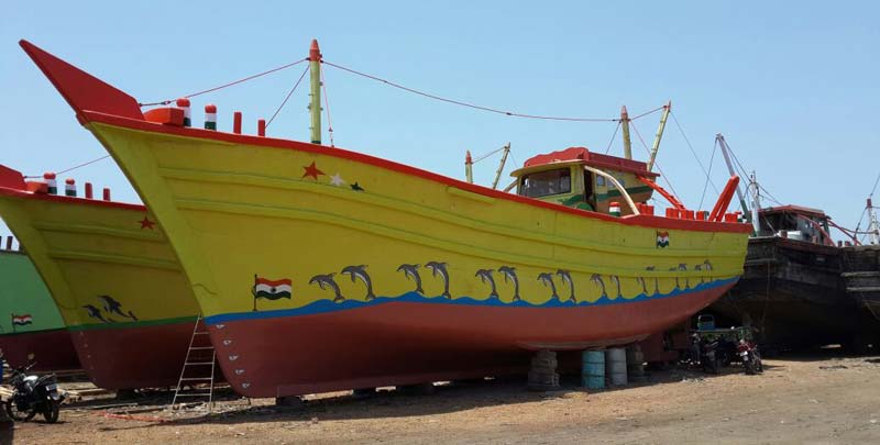 Fiberglass Fishing Boat 01