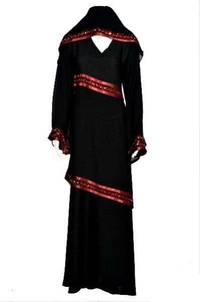 Embroidered Burqa 06