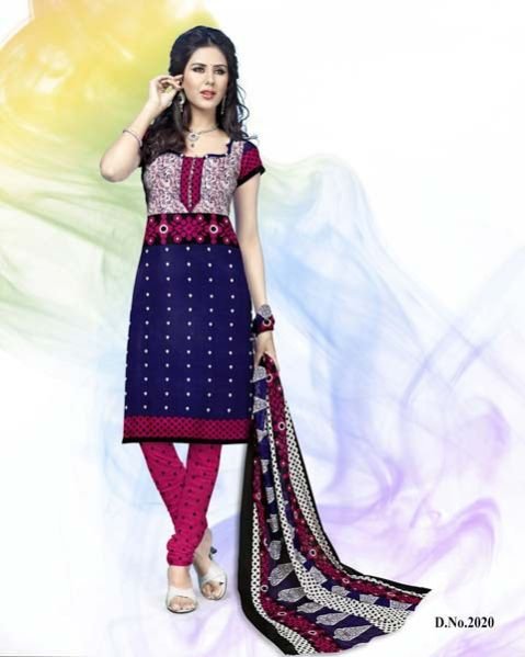 Cotton Printed Suit Dress Material (2020)