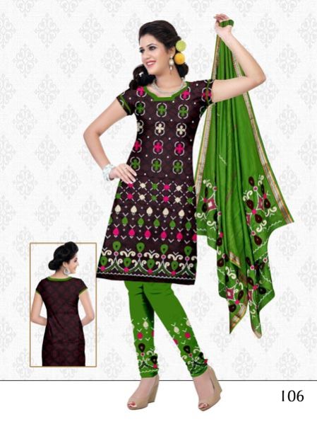 Ladies Bandhani Suit Dress Material (106)