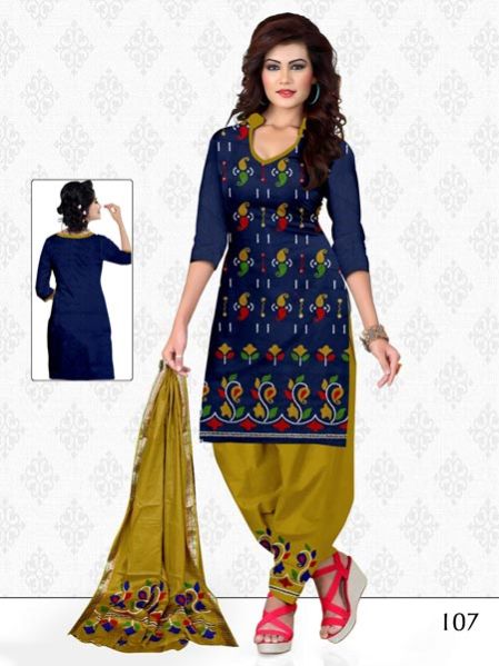 Ladies Bandhani Suit Dress Material (107)