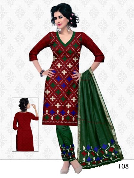Ladies Bandhani Suit Dress Material (108)