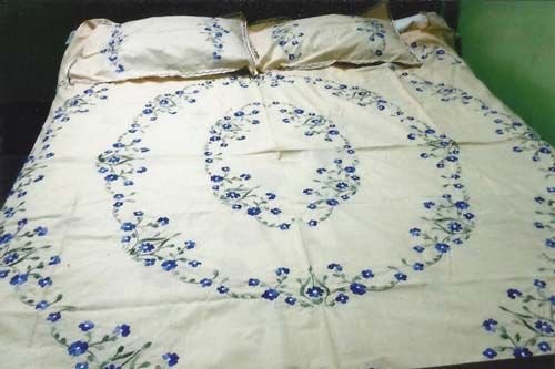 Linen Bed Sheet 01