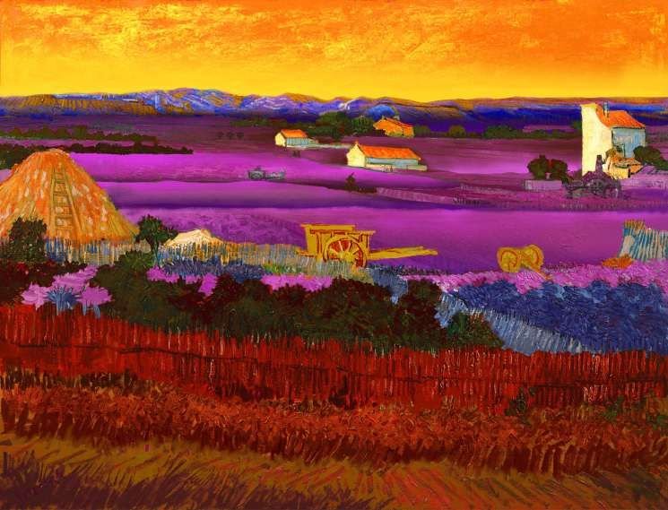 AL298 Digital Paintings of Landscape