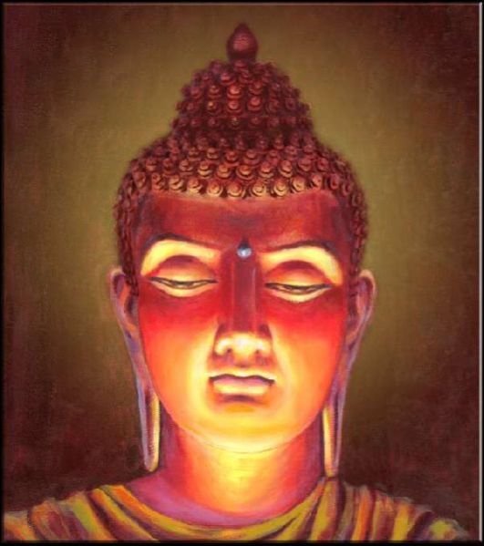 EB005 Buddha Painting