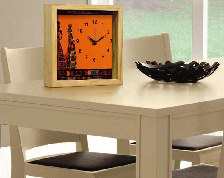 WCNMIAWP3003 Wall Clock in Wooden Frame
